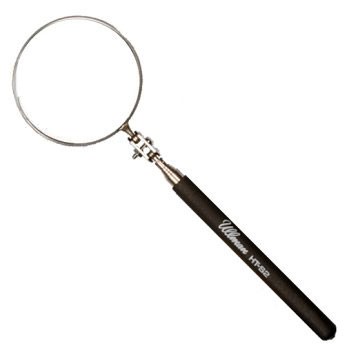 Telescoping Expandable Inspection Mirror >>>2" Mirror W/24" Tele-Wand 