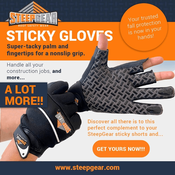 SteepGear Gloves SteepGear Roofing Gloves