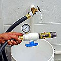 Water Pressure Test Gauge - Sentry Flow Rate Meter
