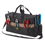 Tool Bag - Custom Leather Craft Large 17 Pocket Carrier 1113