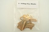 Schlage Brass Key Blanks