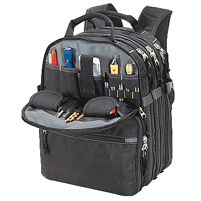 Tool Backpack Bag - CLC Custom Leathercraft 1132