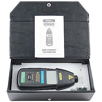 Laser Tachometer with case