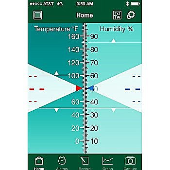 Extech  EzSmart Hygro Thermometer for iOS/Android Devices RHT3