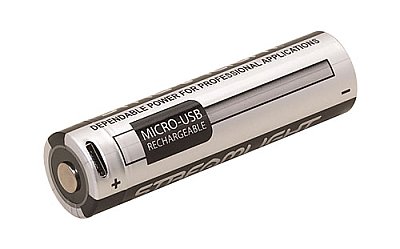 Streamlight Micro-USB Rechargeable Lithium Ion Battery 18650