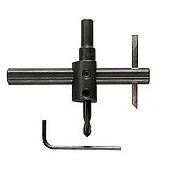 General Tools 5B Standard Circle Cutter Adjustable 1-Inch to 6-Inches 