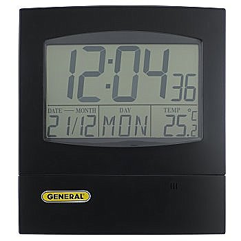 Clock - Temperature, Time, Day, Date - Large Digital Display