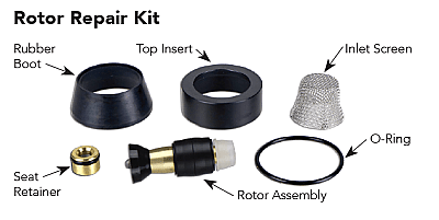 Reaper Nozzle Repair Kit for 3/8 inch Jetter Nozzle