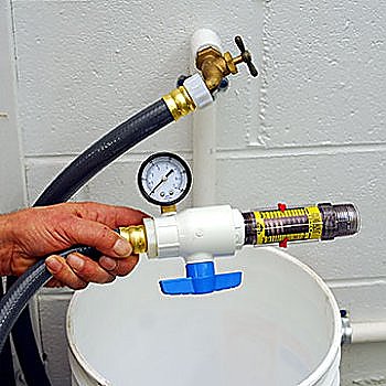 Geroosterd deze Pardon Water Pressure Test Gauge | Sentry Flow Rate Meter | Sentry Flow Rate Meter