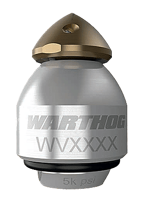 WartHog WV Classic Sewer Jetter Nozzle WartHog - 1/4"