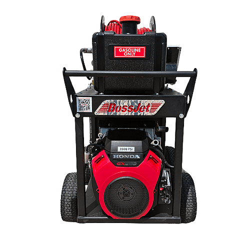 BossJet Max 4 Wheel Hydro Drain Cleaning Machine: Sewer Jetter Machine