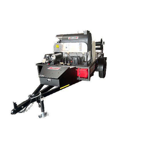 Hot Water Sewer Jetter Trailer - BossJet Pro
