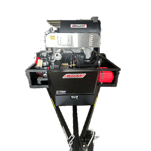 Hot Water Sewer Jetter Trailer - BossJet Pro