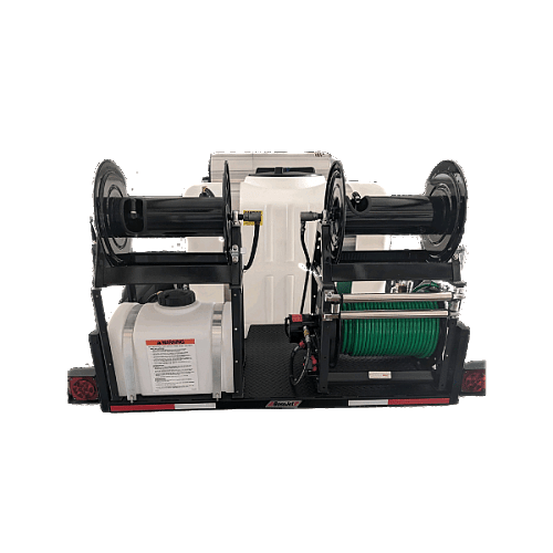 Hot Water Sewer Jetter Trailer - BossJet Pro