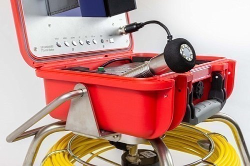 Forbest Sewer Camera - Portable Layflat Self Leveling - 130ft