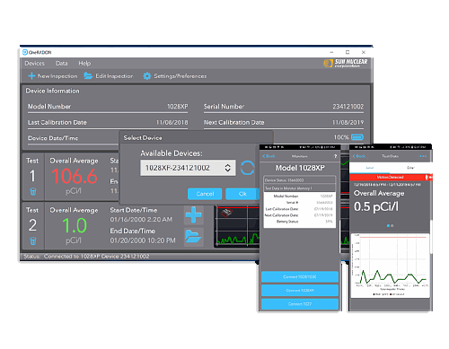 OneRadon Software Interface