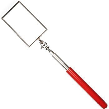rectangular telescoping mirror