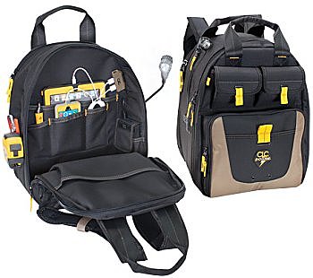 CLC tool bag with charging backpack
