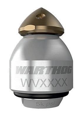 WartHog WV Classic Sewer Jetter Nozzle WartHog - 1/4 inch