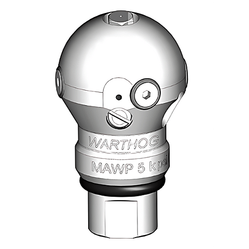Warthog WT 3/8" Classic Sewer Jetter Nozzle